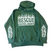 RESCUE FOSTER ADOPT Heavyweight Green Hoodie