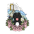 STAIRWAY TO HEAVEN (Black Dog) Kiss-cut vinyl decals