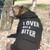 Urban Suburban Apparel LOVER NOT A BITER Fleece Dog Zip-Up Hoody 35