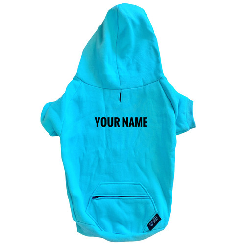 Kaleidoscope Bleu Pet Dog Hoodie