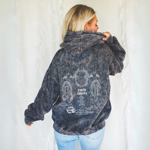 EARTH ANGELS Mineral Wash Hoodie