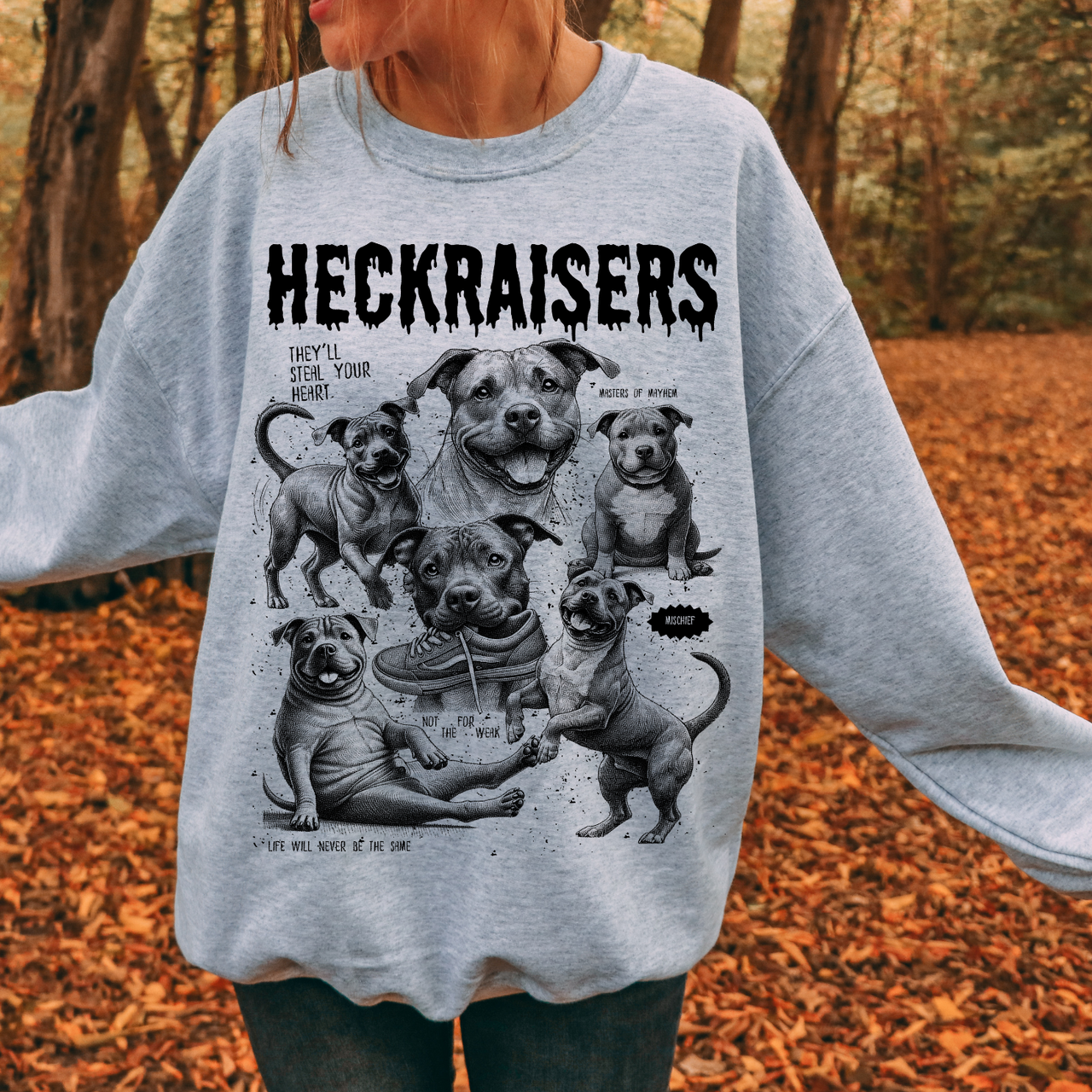 HECKRAISERS Ash Sweatshirt