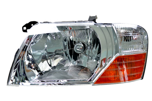 Headlight for Mitsubishi Pajero 11/00-10/06 New Left LHS Chrome 01 02 03 04 05