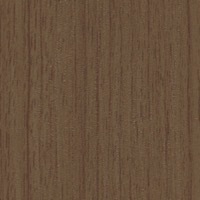 Alu Teak finish swatch in honey brown woodgrain pattern