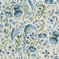 Sunbrella Arboretum Bluebell 2713 Grade D Lloyd Flanders outdoor cushion fabric swatch