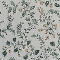 Sunbrella Blossomy Basil 2715 Grade D Lloyd Flanders outdoor cushion fabric swatch