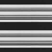 Tempotest Novella Nero Stripe 7961 fabric swatch with thick and thin black and light grey stripes