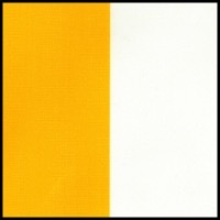Yellow Stripe fabric swatch in vibrant yellow and white striped pattern