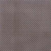 Batyline Dark Taupe - S04 fabric swatch with greyish brown mesh design