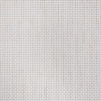Eden Glacial White - S31 fabric swatch with off-white mesh design