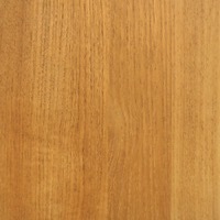 Premium Teak Smooth Sanded - T24 material swatch with honey brown woodgrain look