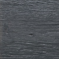 The Outdoor Plus Woodgrain Ebony GFRC concrete finish swatch