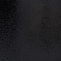 The Outdoor Plus Gloss Black powder-coat finish swatch