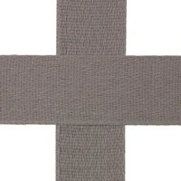 Keops Dune - W11 material swatch with greyish brown strap design