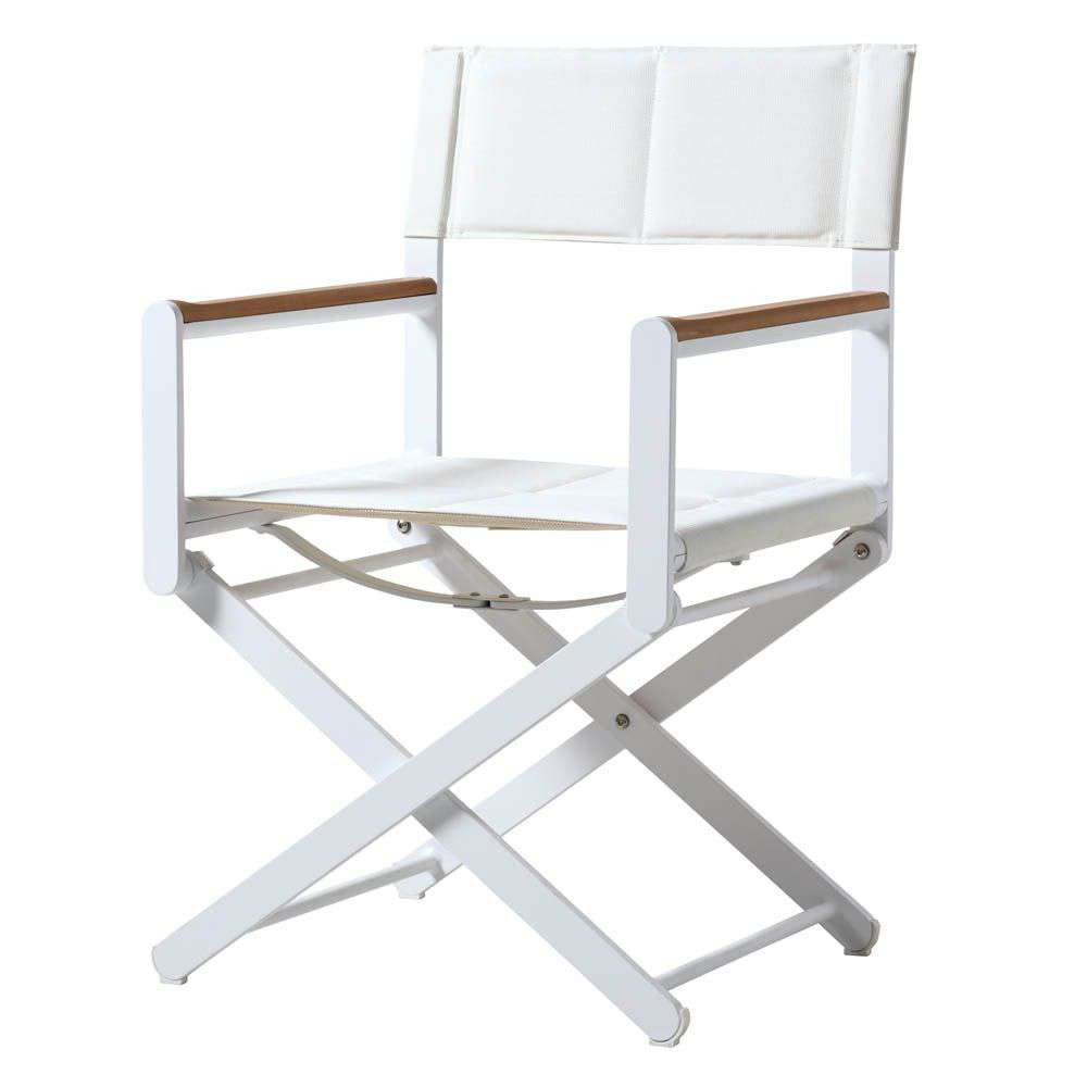 Oskar Director Chair - White