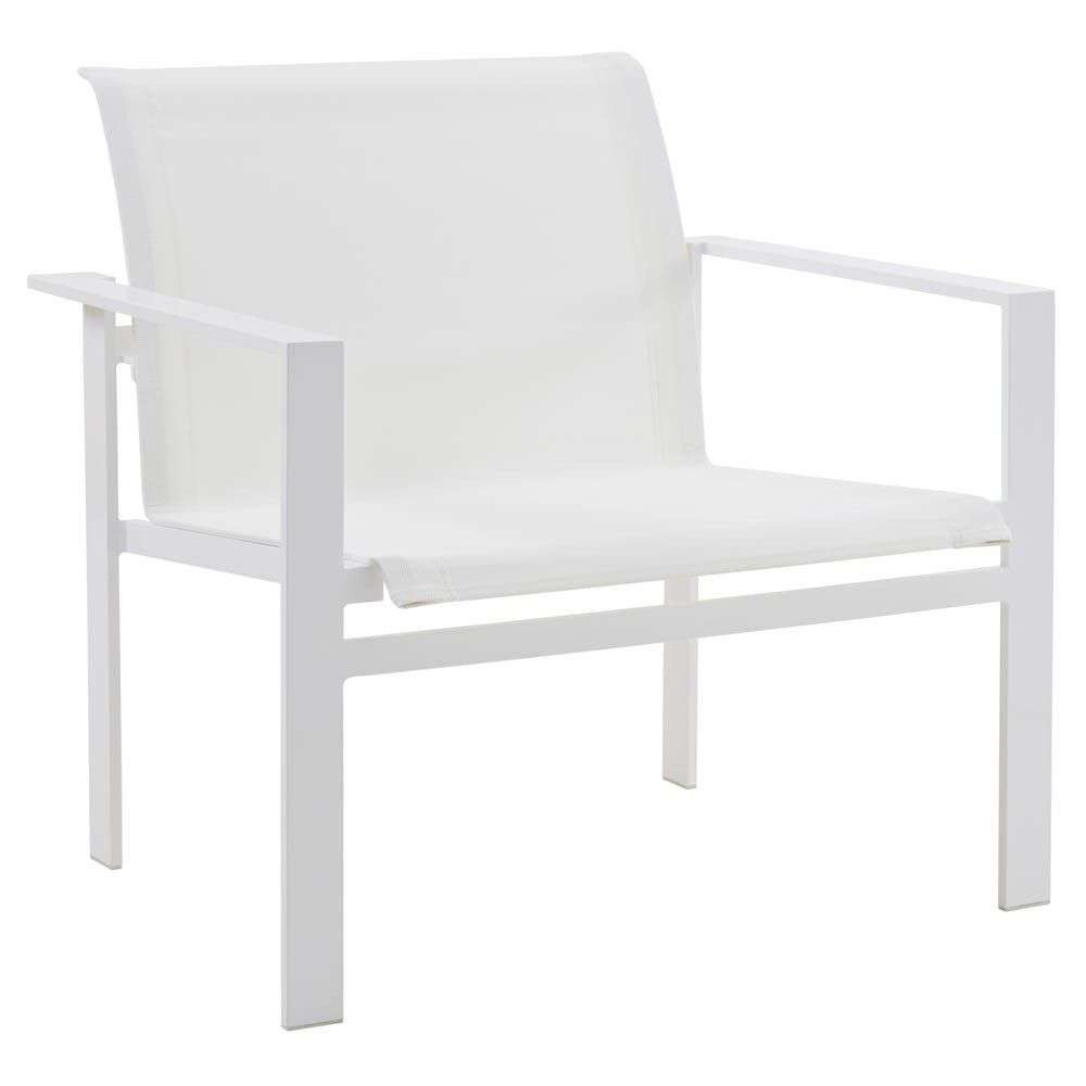 Sifas Kwadra Lounge Chair - White