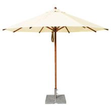 Levante Bamboo Market Umbrella from Bambrella