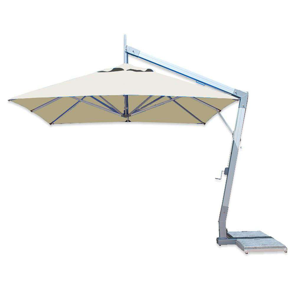 Bambrella Hurricane Aluminum Cantilever Umbrella - Square