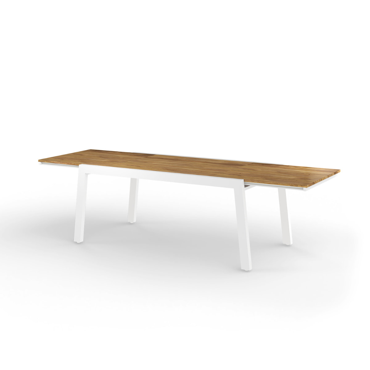 Mamagreen Baia Extension Table - Wood - 67 x 39.5 - White