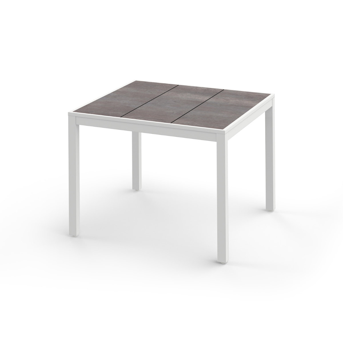 Mamagreen Allux Dining Table - 39.5 x 39.5 - White - Laterite HPL