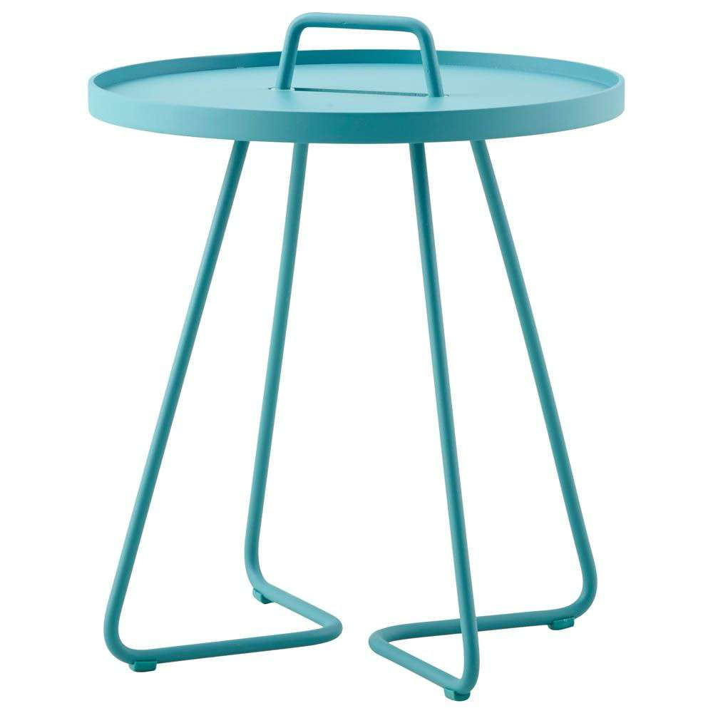 Cane-line On-The-Move Side Table - Aqua