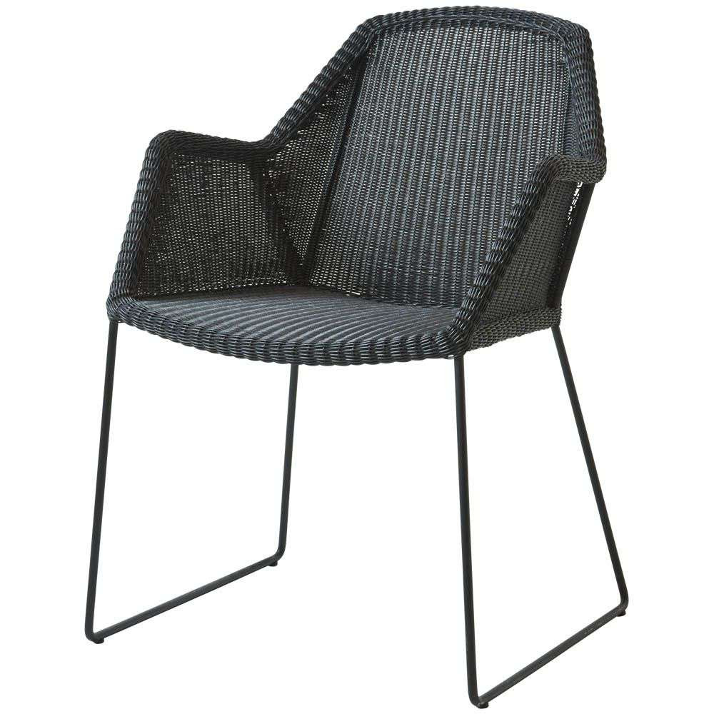 Cane-line Breeze Dining Armchair - Black