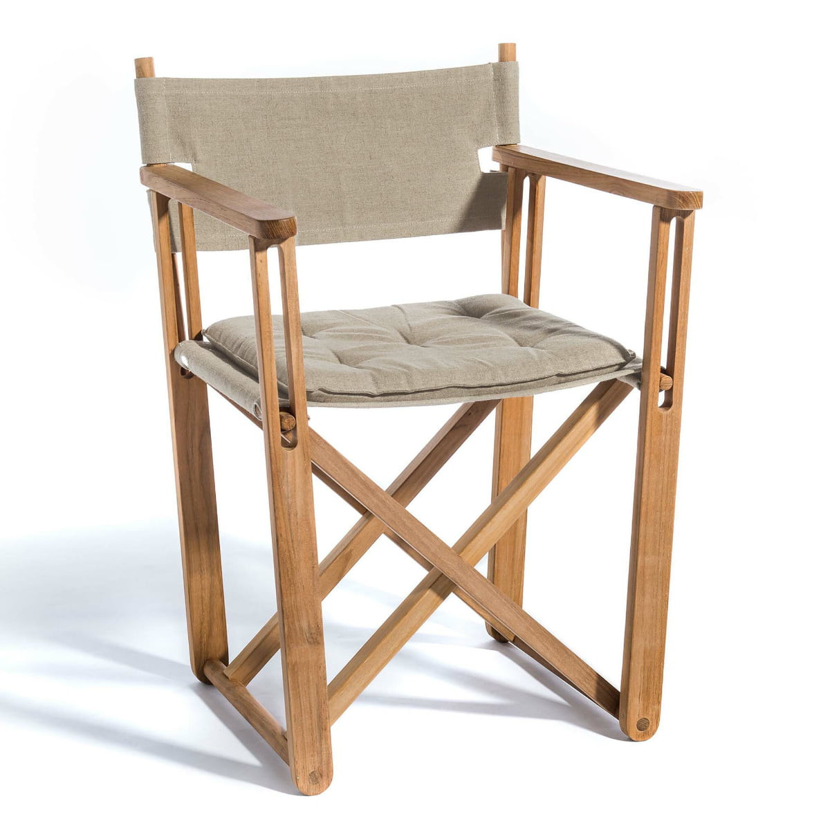 Skargaarden Kryss Dining Chair - Natural Canvas (Indoor)