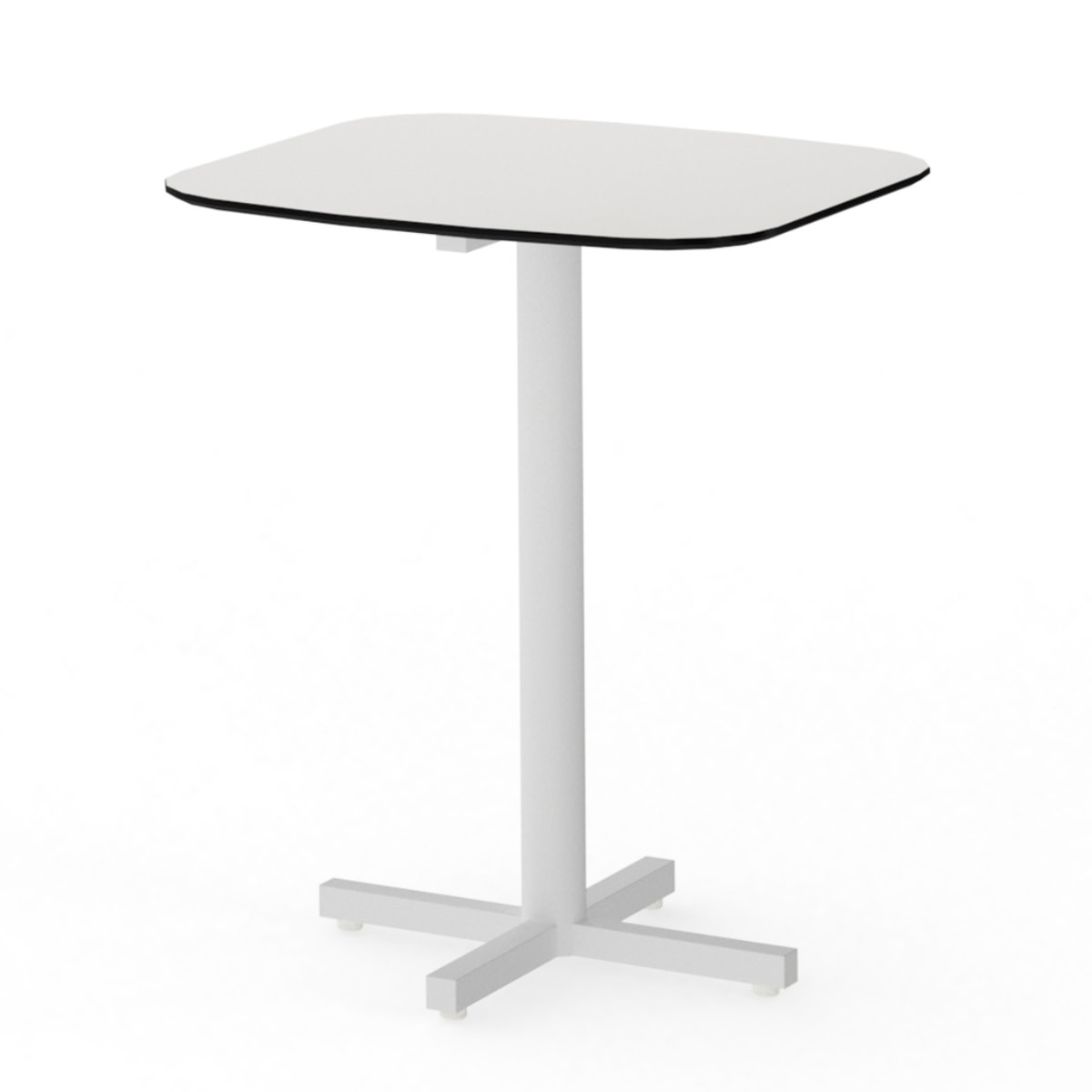 Mamagreen Zupy Bistro Table - 24 - Urban White - HPL Alpes White