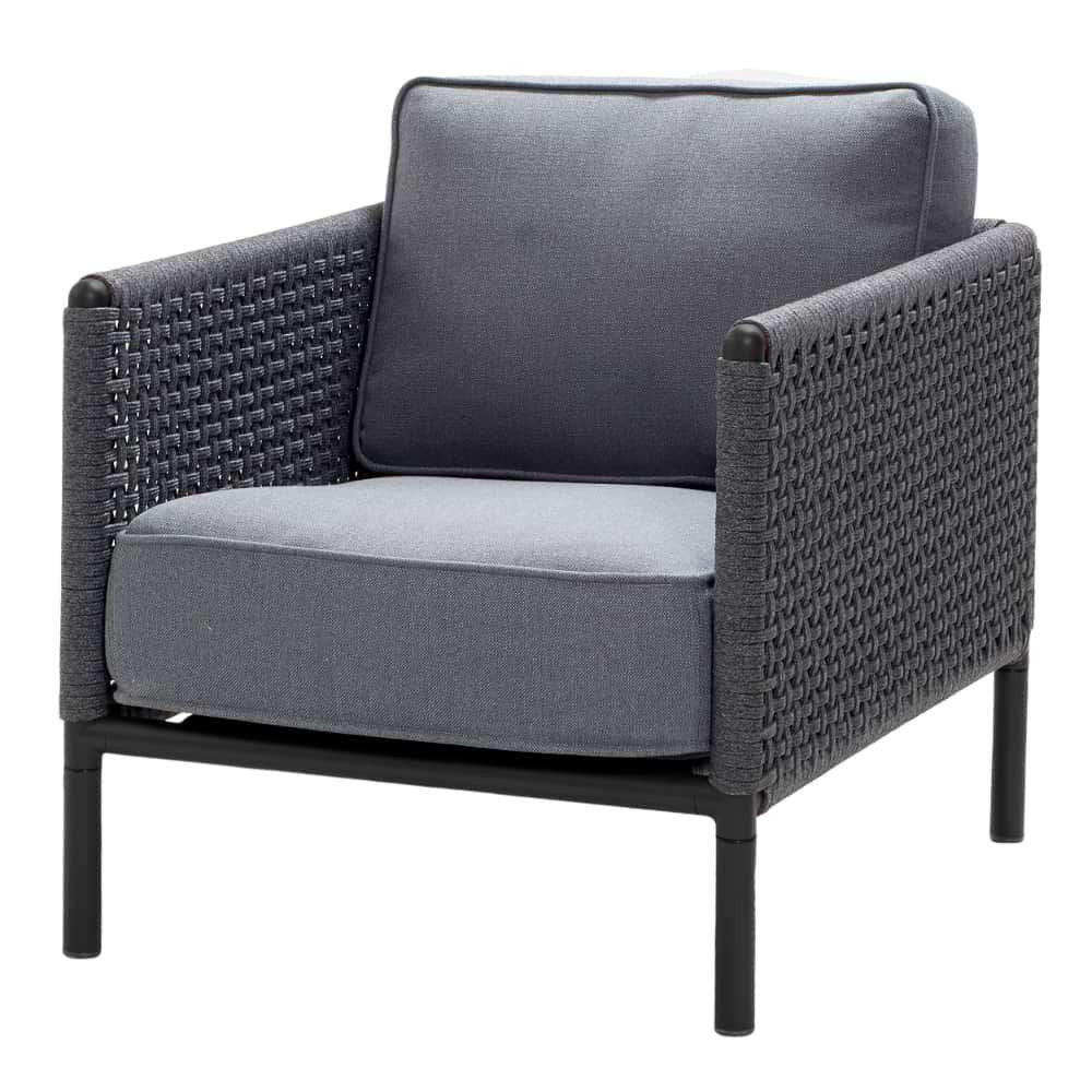 Cane-line Encore Lounge Chair - Lava Grey