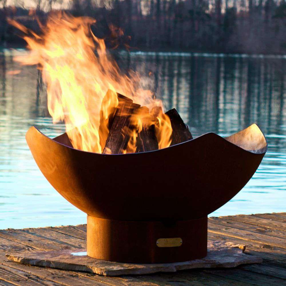 Manta Ray Fire Pit from Fire Pit Art