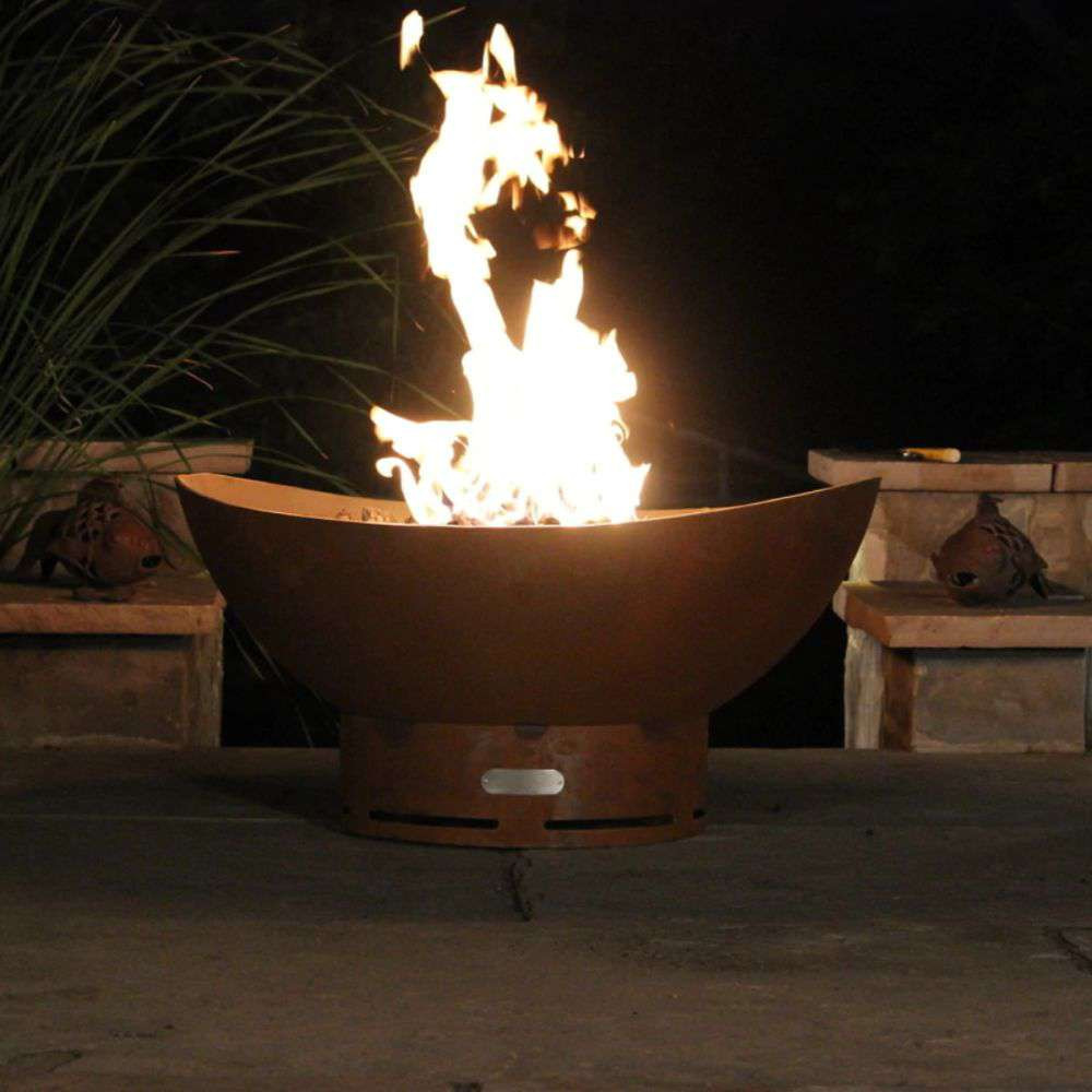 Scallop Fire Pit from Fire Pit Art