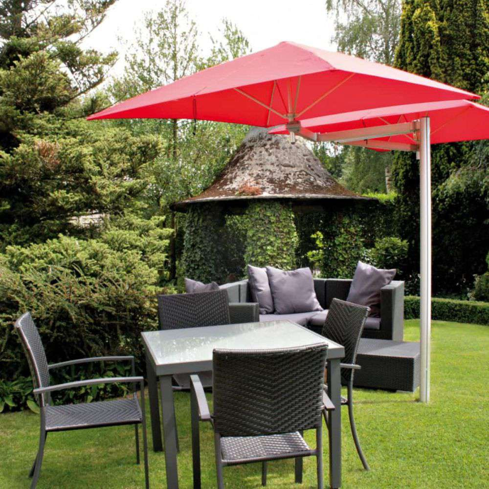 Achterhouden eiwit Springplank Umbrosa Paraflex Duo Offset Umbrella | Decor Outdoor