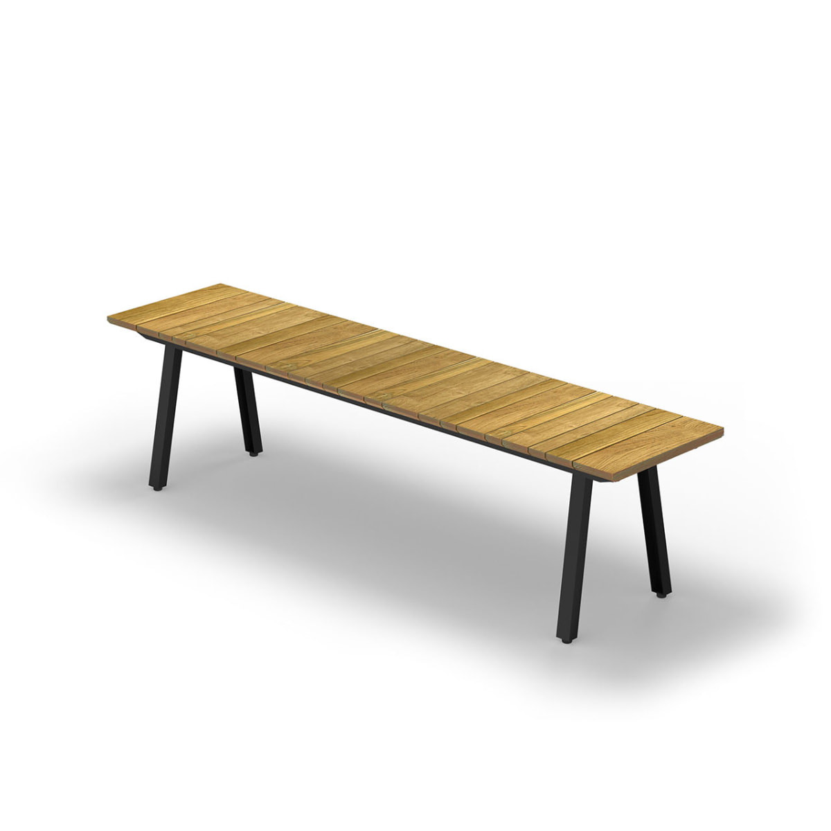 Mamagreen Maxximus Bench - Teak - 71 - Black