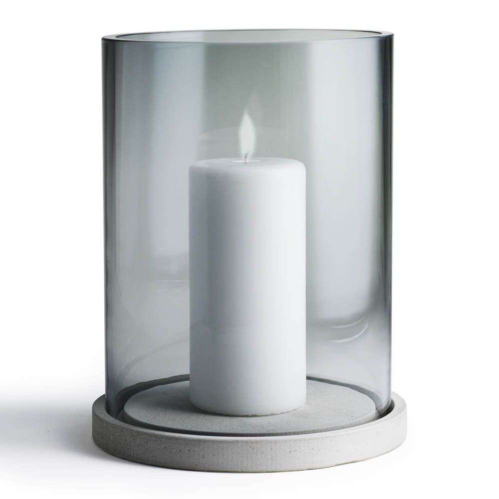 Skargaarden Moja Candle Lantern - Grey