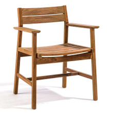 Djuro Armchair - Teak Seat from Skargaarden
