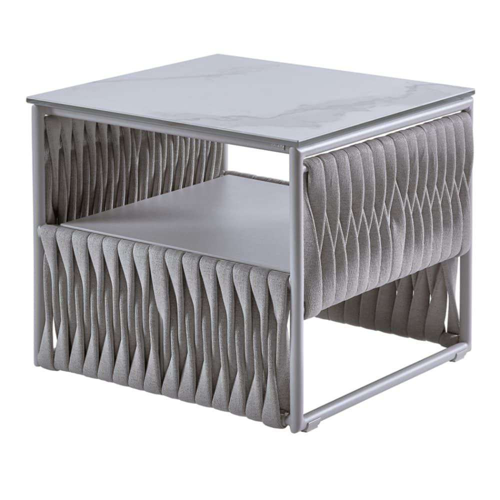 Sifas Basket Side Table - 2 Level