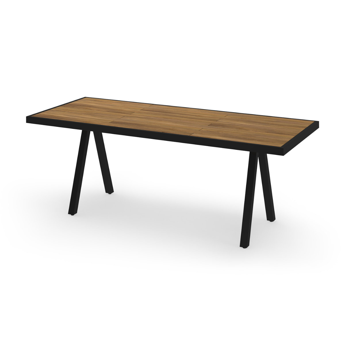 Mamagreen Albatross Dining Table - Rectangular - 80 - Teak - Black