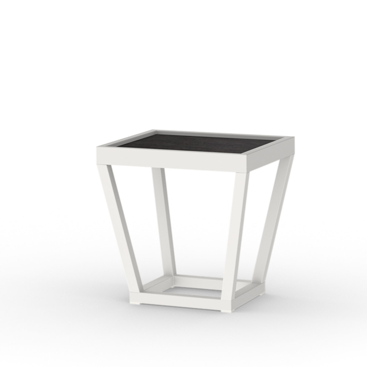 Mamagreen Bondi Side Table - Cotton - Slate HPL