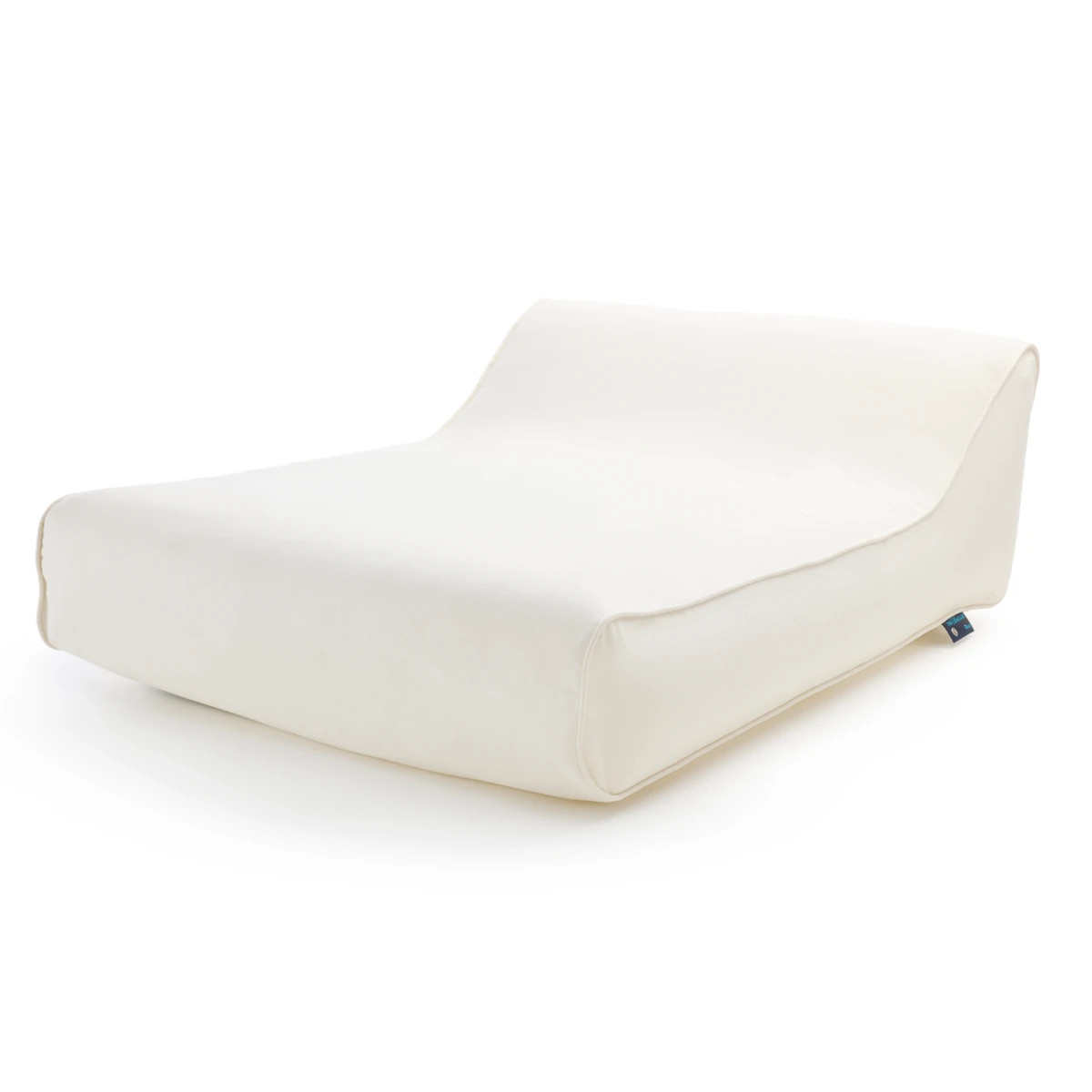 Fillup Club Inflatable Lazy Chair XXL - Sunbrella Savane White