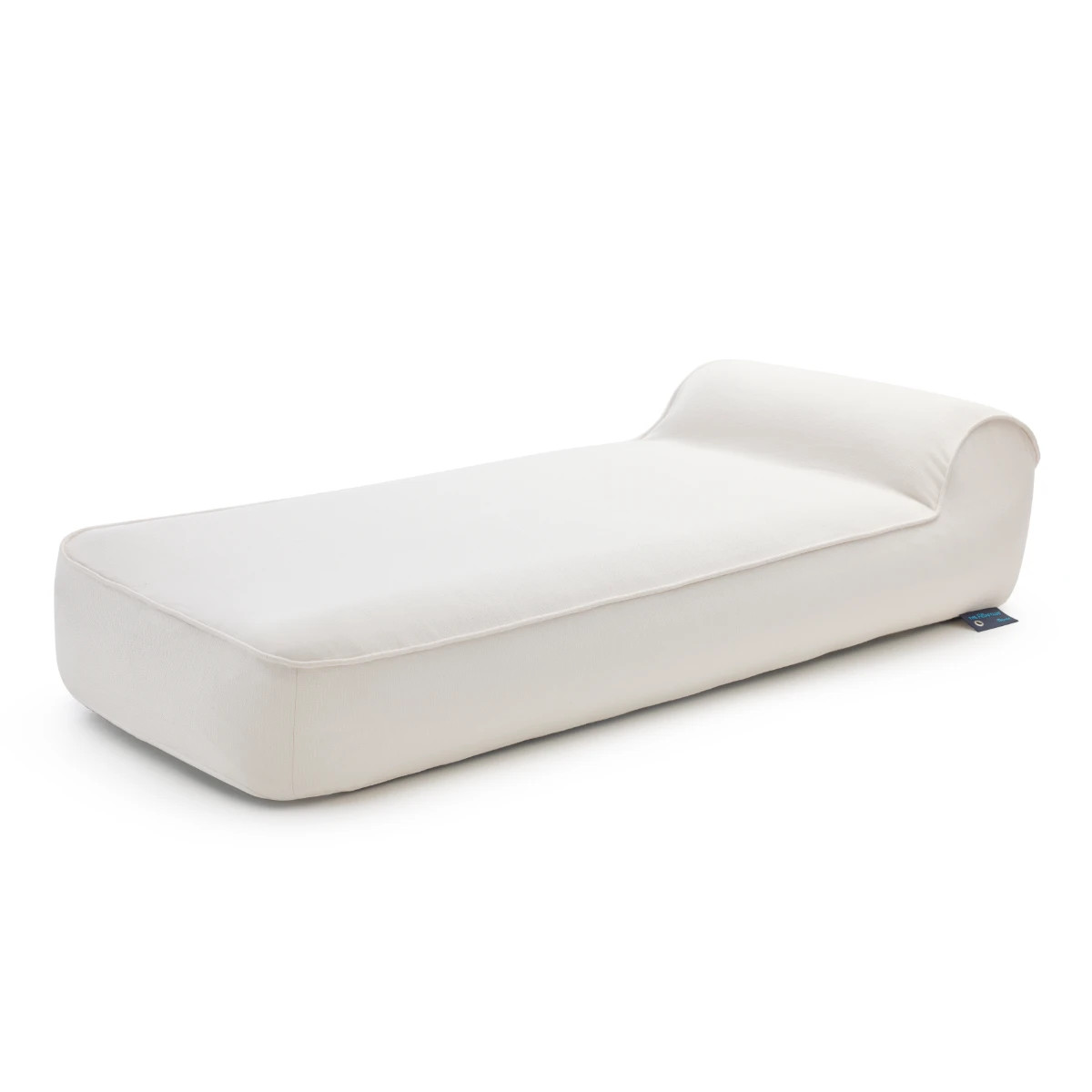 Fillup Club Inflatable Sunlounger - Sunbrella Savane White