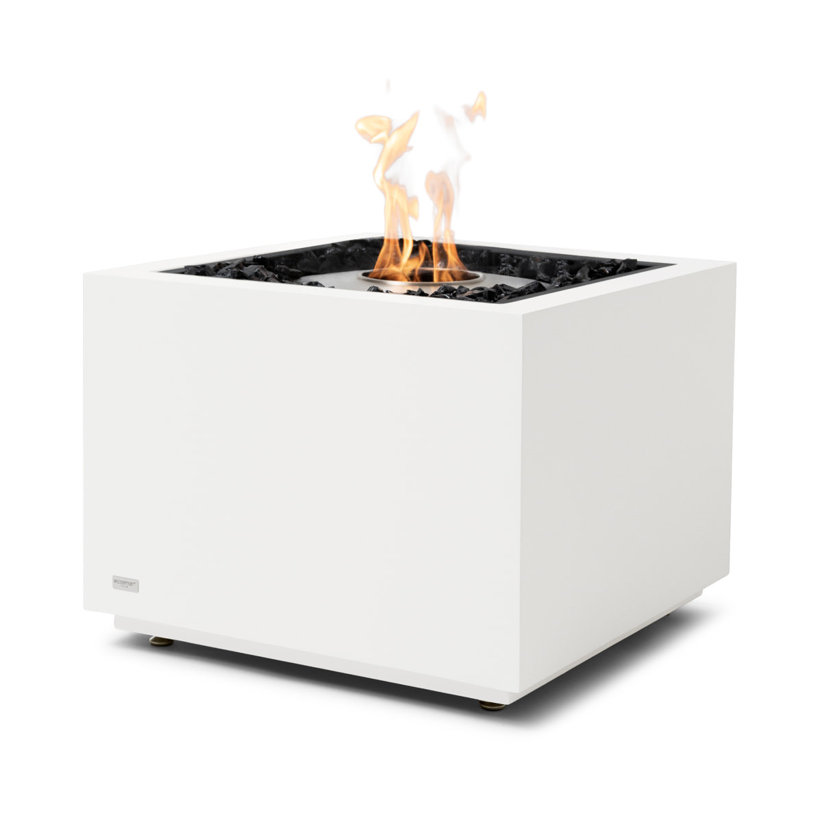 EcoSmart Fire Sidecar 24 Fire Pit Table  - Ethanol - Bone