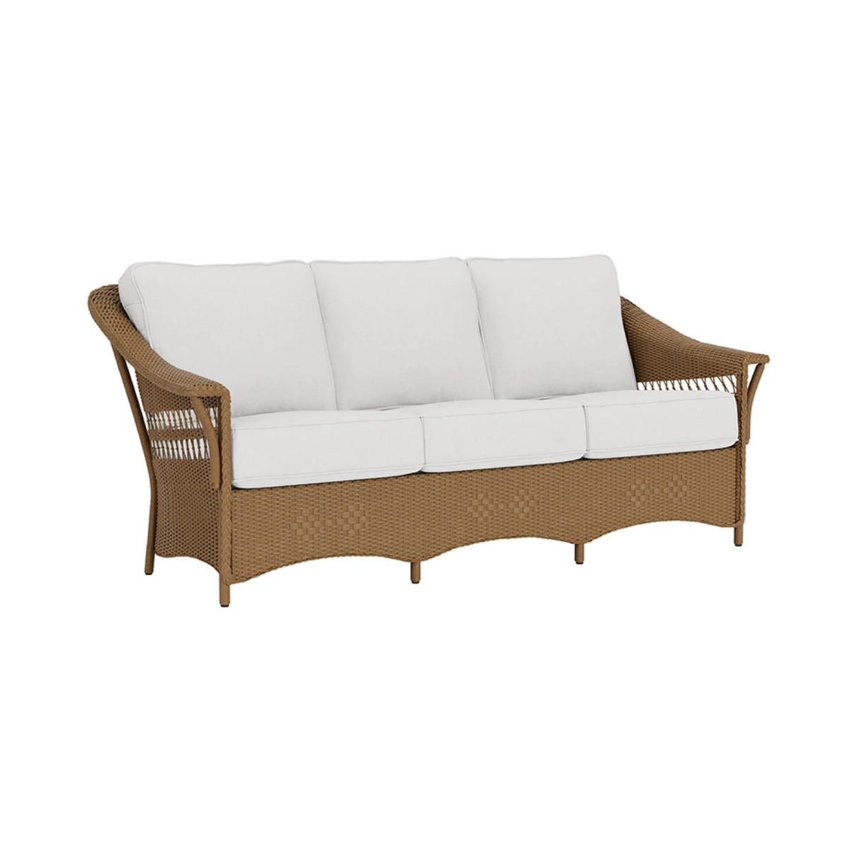 Lloyd Flanders Nantucket Sofa - Hickory