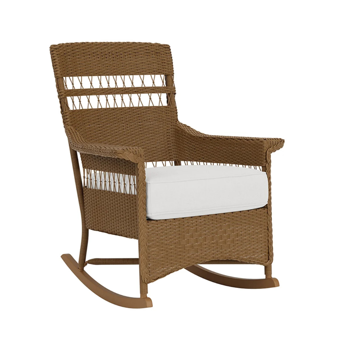Lloyd Flanders Nantucket Porch Rocker - Hickory