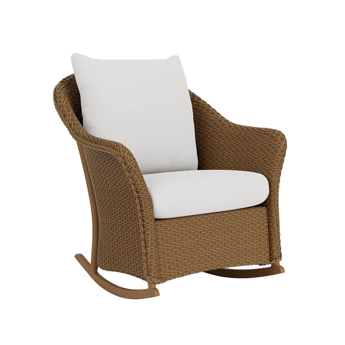 Lloyd Flanders Weekend Retreat Lounge Rocker - Hickory