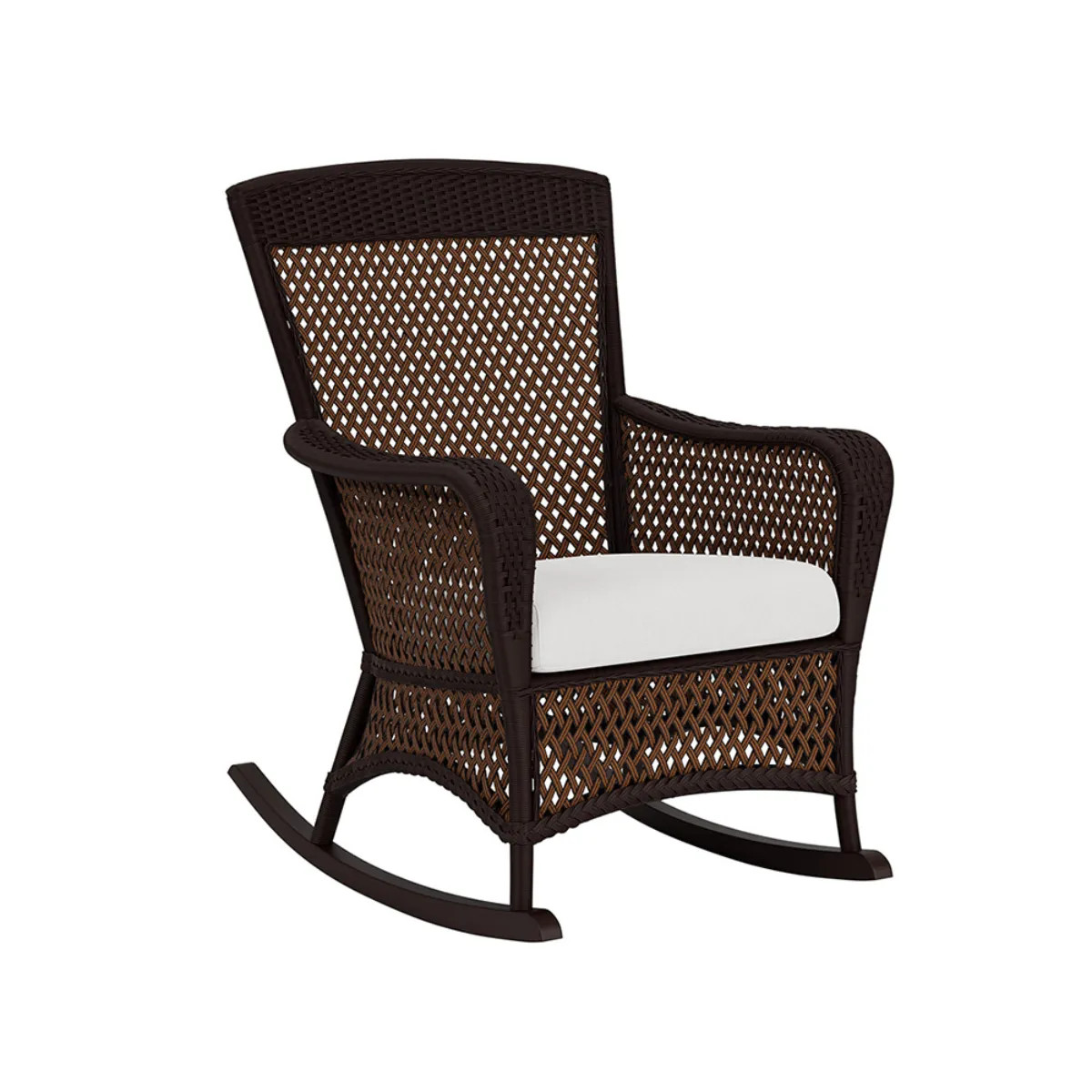 Lloyd Flanders Grand Traverse Porch Rocker - Caramel