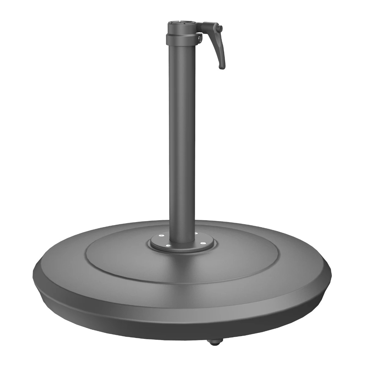 Shademaker Aurora Patio Umbrella Base - Shadow Graphite