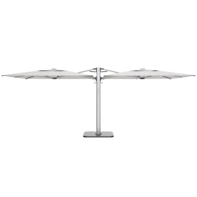 Shademaker Gemini Dual Sidepost Umbrella – Twin Offset Shade