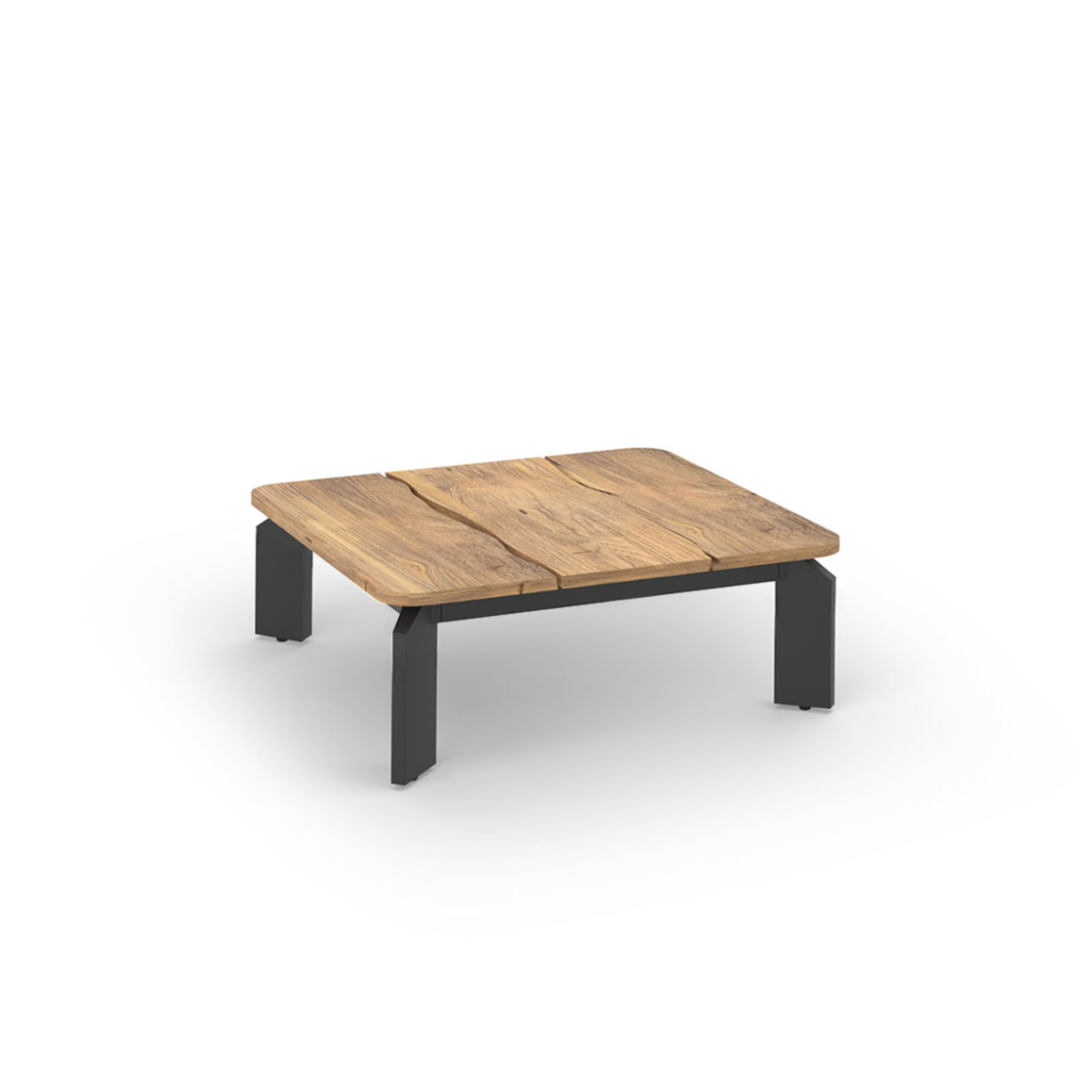 Mamagreen Titan Coffee Table - Teak - 39.5 x 39.5