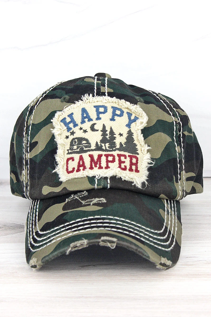 Happy Camper Cap (Camoflage)* - Mother 
