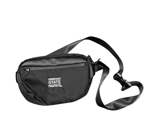 America's State Parks small black fanny pack